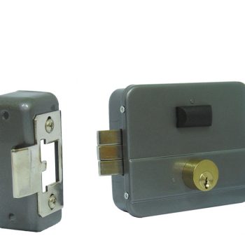 CERRADURA MOD.962-DOBLE LLAVE+PULSADOR