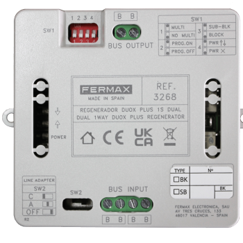 REGENERADOR DUAL DUOX PLUS 1S
