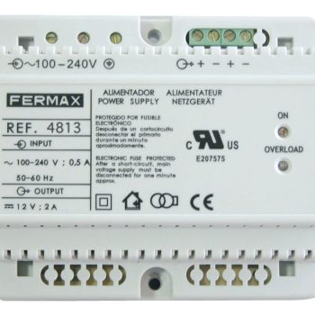 ALIMENTADOR DIN6 100-240VAC/12VDC-2A