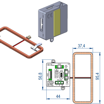 BUCLE INDUCTIVO PLACA CORA