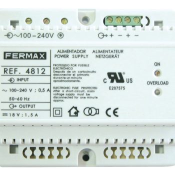 ALIMENTADOR DIN6 100-240VAC/18VDC-1,5A