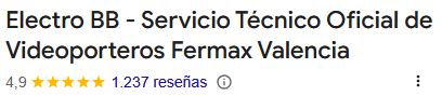 Equipo de profesionales de Electro BB, especialistas en servicio técnico Oficial Fermax en Valencia
