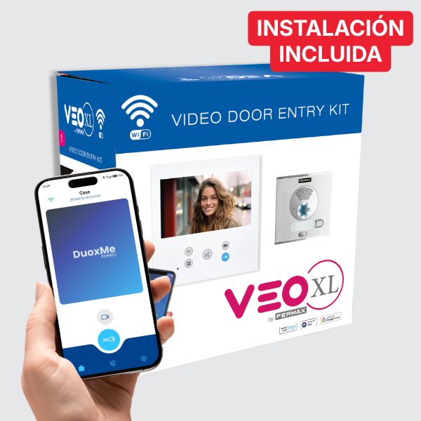 Instalación Kit de videoportero VEO-XL WiFi ref. 9471 en Valencia
