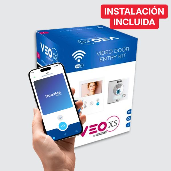 Instalación Kit de videoportero VEO-XS WiFi ref. 94511 en Valencia