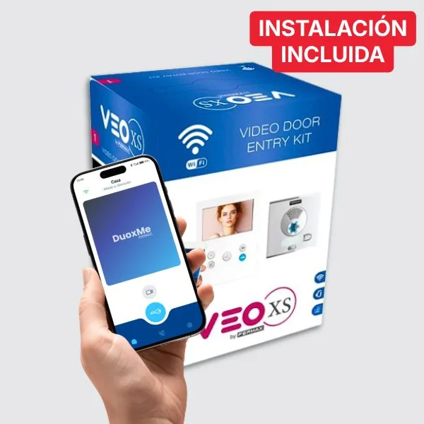 Instalación Kit de videoportero VEO-XS WiFi ref. 94511 en Valencia